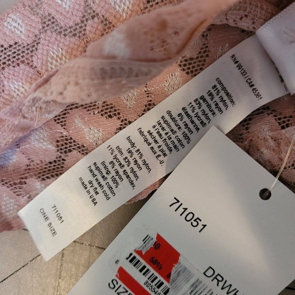 SET OF 5 Hanky Panky Womens Cross-Dyed Leopard Original Rise Thong Pink 7I1051 - Picture 6 of 8